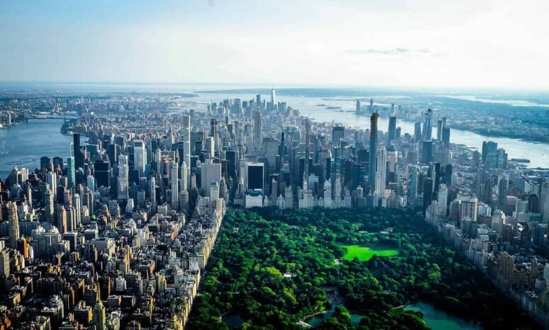 न्यूयॉर्क शहर में घूमने के लिए ऊर्जावान स्थान